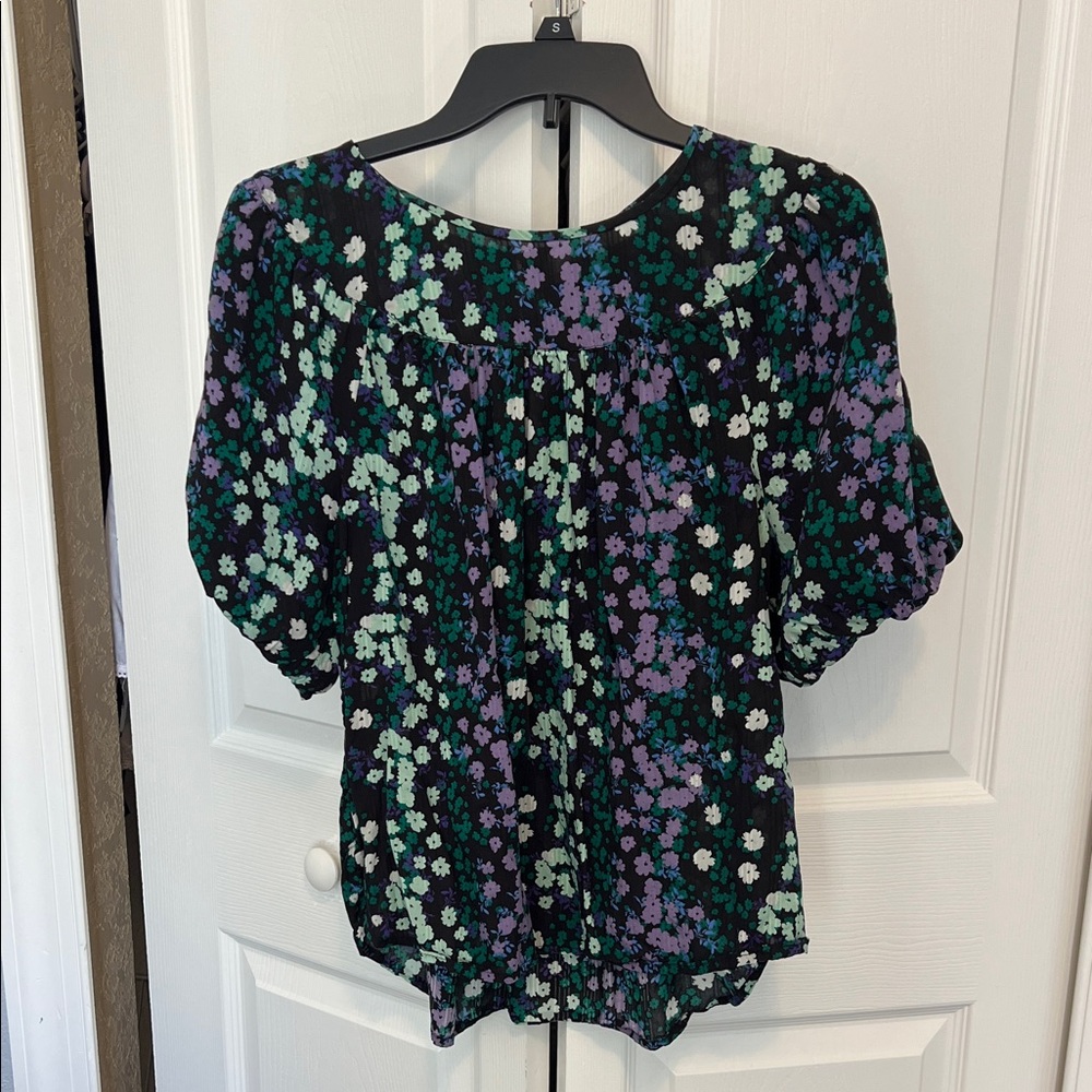 LOFT Floral Blouse